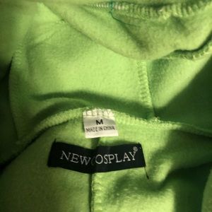 Green Care bear pajamas/costume